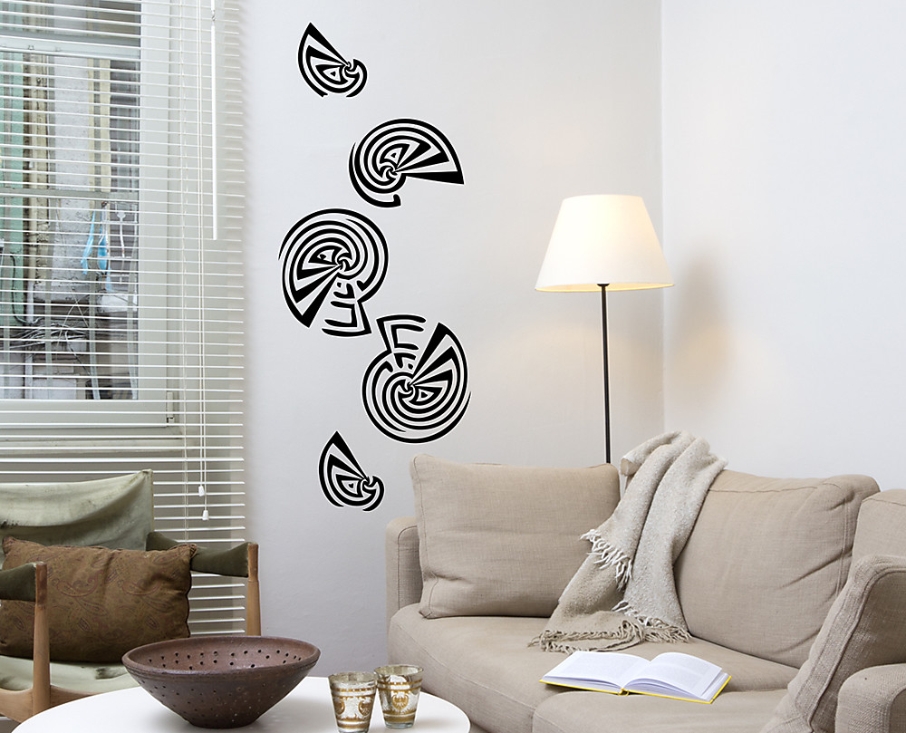 Stickers murali anni 70: decora le tue pareti in stile anni 70