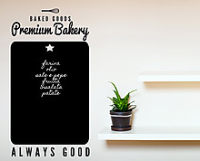 premium bakery blackboard