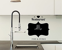 restaurant food & drinks blackboard