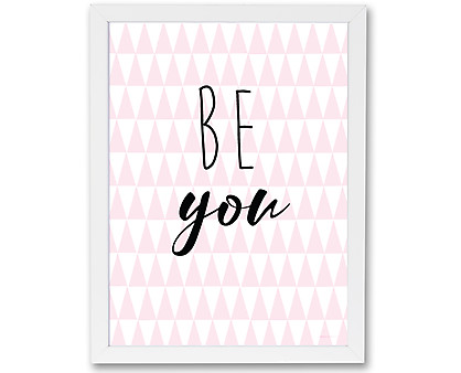 be you - stampa con cornice