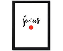 focus - print with frame
