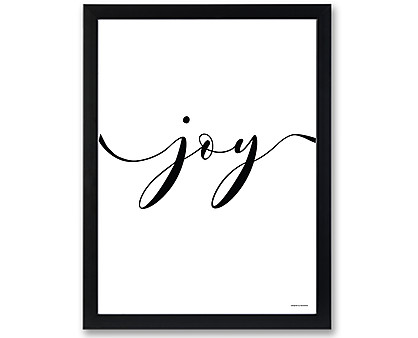 joy - stampa in cornice