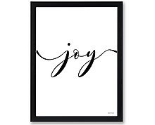 joy - print with frame