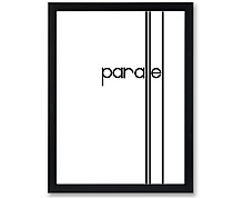 parallel - stampa in cornice