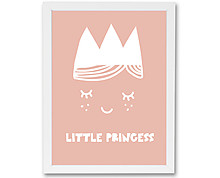 little princess - print with frame