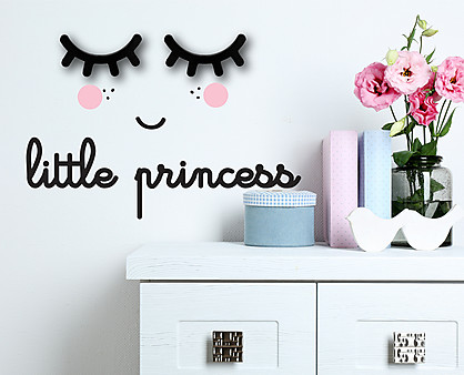 little princess - decorazione da parete