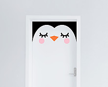 pinguino - decorazione per porta