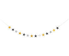 catena di stelle glitter